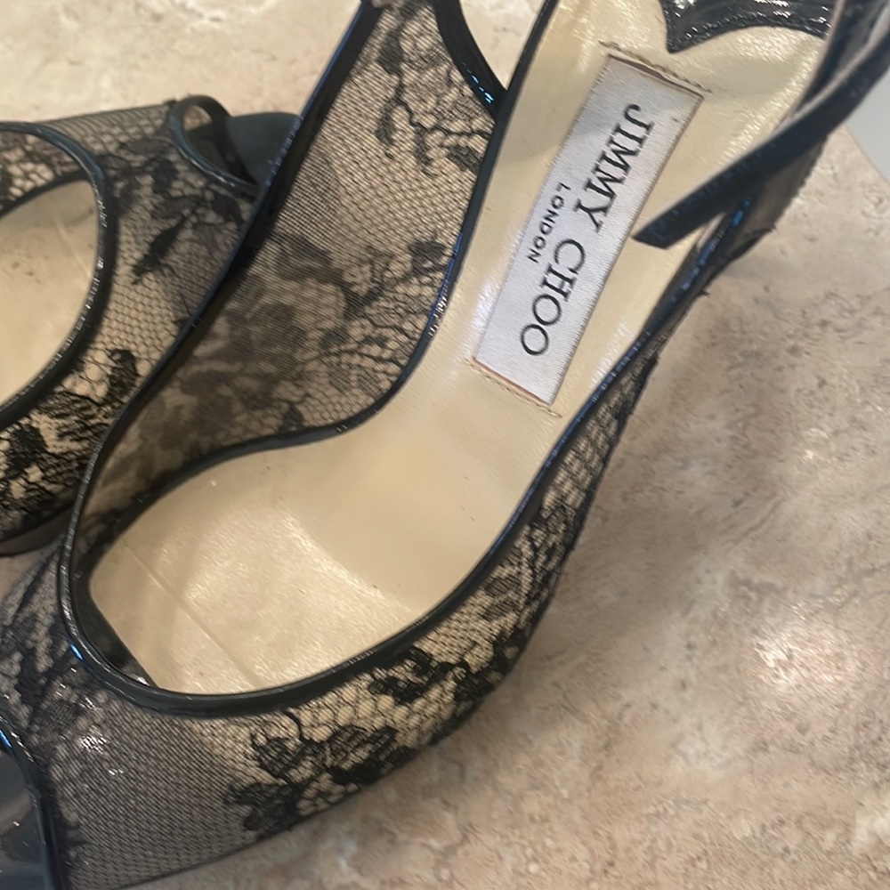 Jimmy  Choo shoes in wonderful condition -non slip
